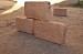 Bricks used for building homes